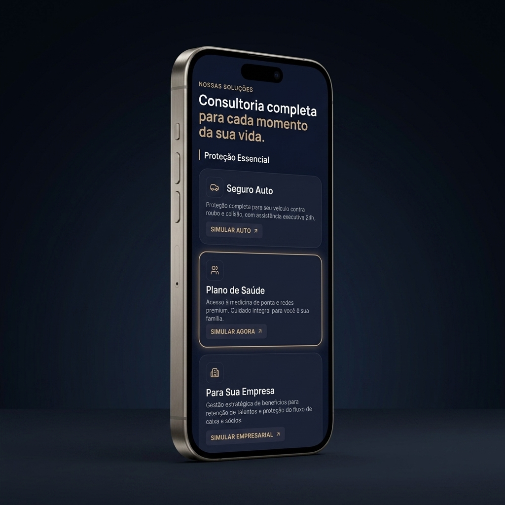 02 / UI & Protótipo — Visual principal